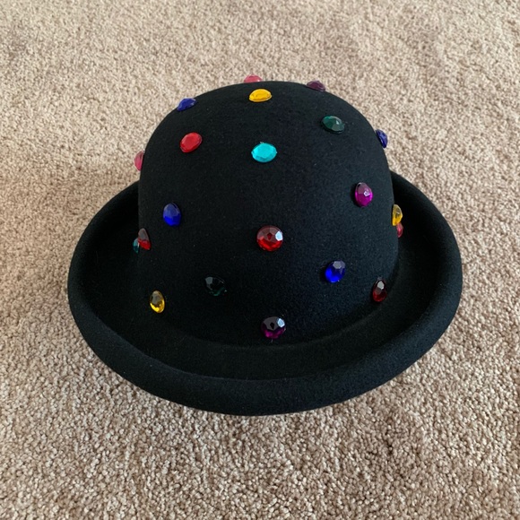 Accessories - Wool Jeweled Hat